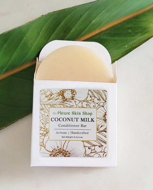 Coconut Milk Solid Conditioner Bar – Hydrating & Smoothing for All Hair Types-0