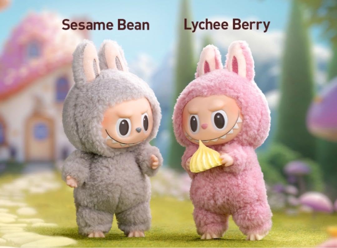 Labubu V1 THE MONSTERS – Exciting Macaron Series: Sesame Bean Edition-1